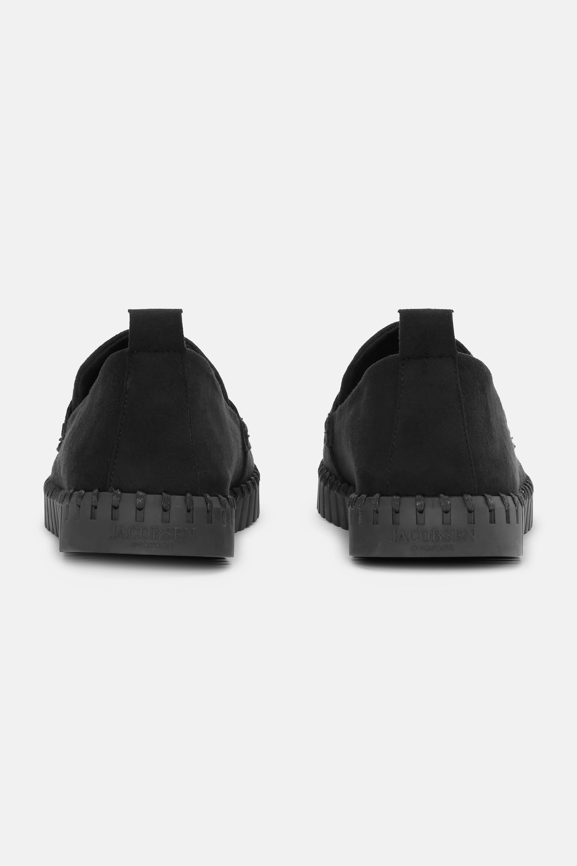 Tulip Braided Loafer - Black Black